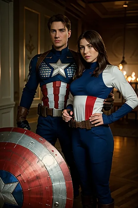 Captain America vs captain Russia 