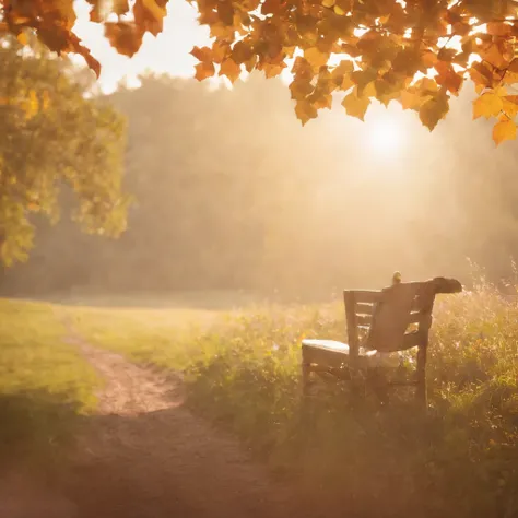 "Create an opening image for a video about the importance of gratitude. Include soft background music, pessoas sorrindo, paisagens serenas, and a gratitude journal being opened and written."