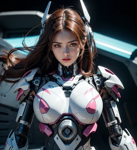 Textured skin, Super Detail, high details, High quality, Best Quality, hight resolution, 1080p, hard disk, Beautiful,(Elita One),beautiful cyborg woman,Mecha Cyborg Girl,Battle Mode,Girl with a Mecha Body,She wears a futuristic Transformers mech,Fulll body...