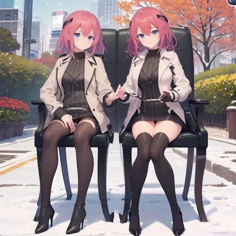 ((((One girl)))),(((full body shot))) ,((Red hair)),(masterpiece:1.2), highest quality,((((High resolution)))), unity 8k wallpaper, (shape:0.8), Highly detailed face, Perfect lighting, Highly detailed CG,(((garden)))),(Big Breasts),(((Shibuya Scramble Cros...