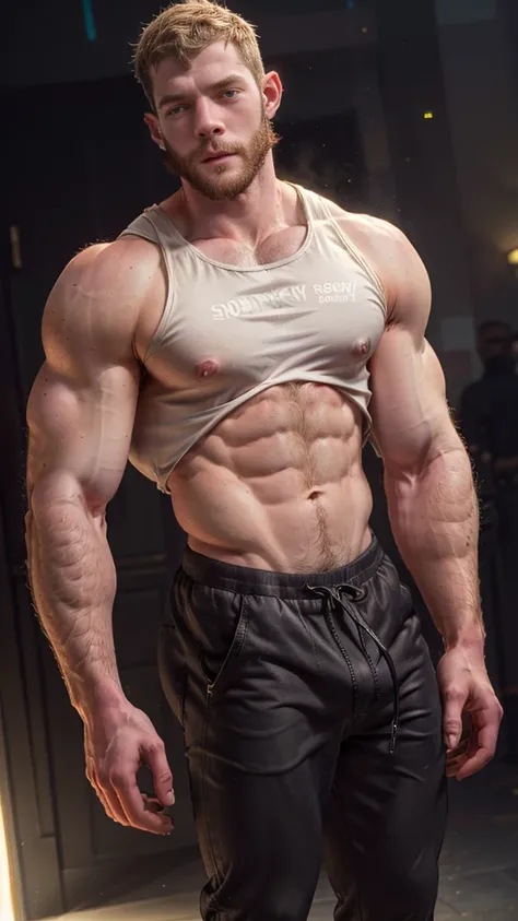 Masterpiece, denoise, void noise, one man, best quality, 8k resolution, male focus, focus only, amazing composition, great lighting, super quality, elegant, Very detailed, (front view), -----------, 35 years old, mature face, (muscular, slim body), handsom...