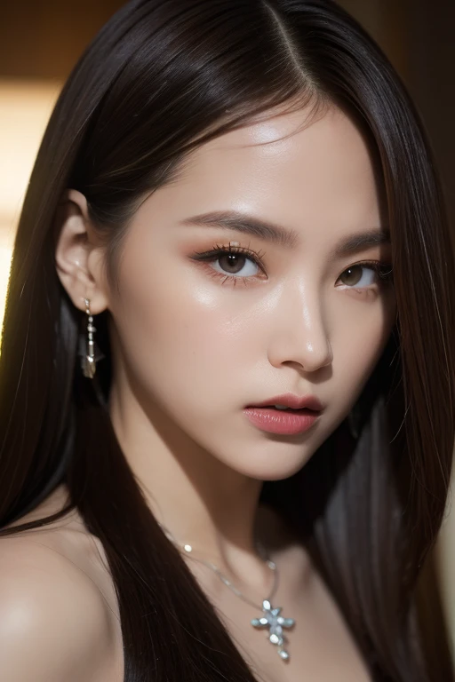 8k, masterpiece, original photo, best quality, Reality, Extremely detailed CG Unity 8K wallpaper, Depth of Field, Movie Lighting, lens flare, Ray Tracing, (Extremely beautiful face, Beautiful lips, beautiful eyes), Intricately detailed face, ((Ultra-delica...