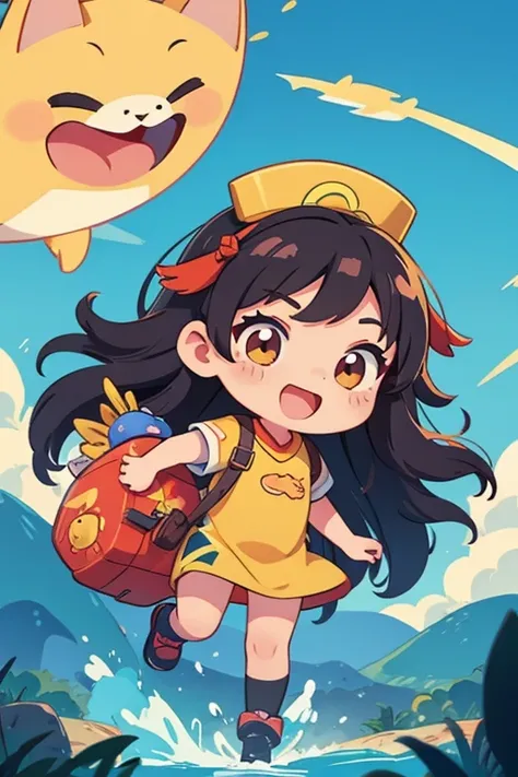 Xiaofang girl cartoon image is similar to Aniya