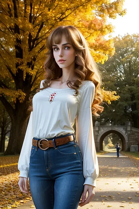 medium cowboy shot, professional photograph, (jordan carver:natalie portman:0.1), aged 18, young, inquisitive, cute, looking awa...