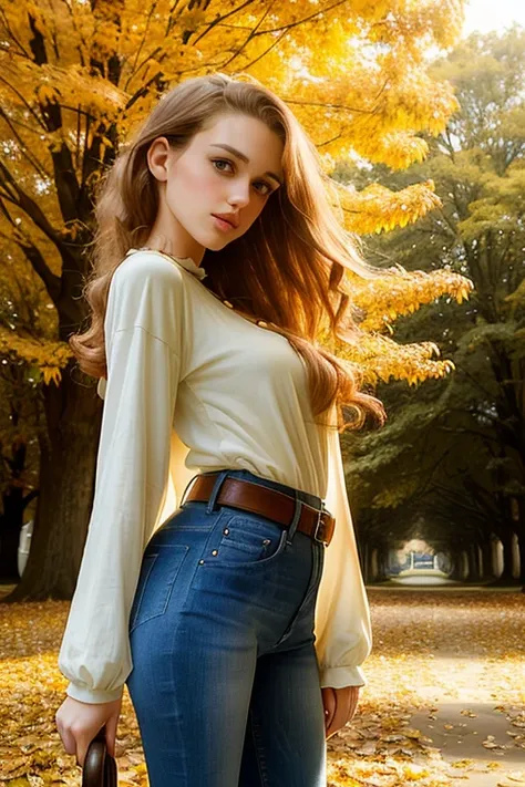 medium cowboy shot, professional photograph, (jordan carver:natalie portman:0.1), aged 18, young, inquisitive, cute, looking awa...