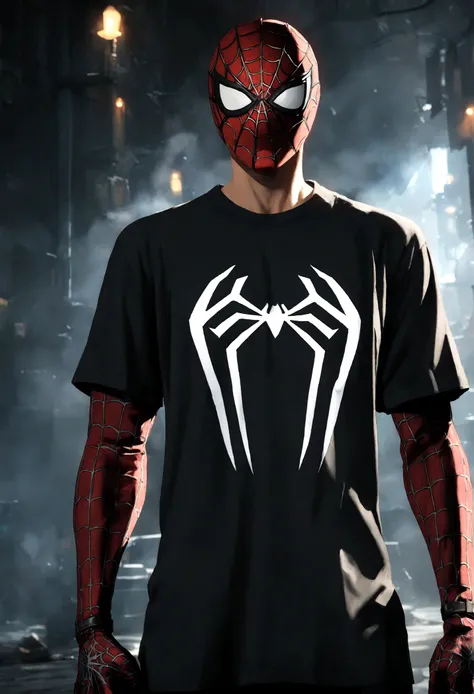 logo spiderman for t shirt