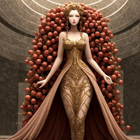 the goddess persephone in a modern setting