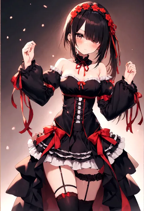Tokisaki Kurumi（《DATE A LIVE》） cosplay Rem (《re-zero》)