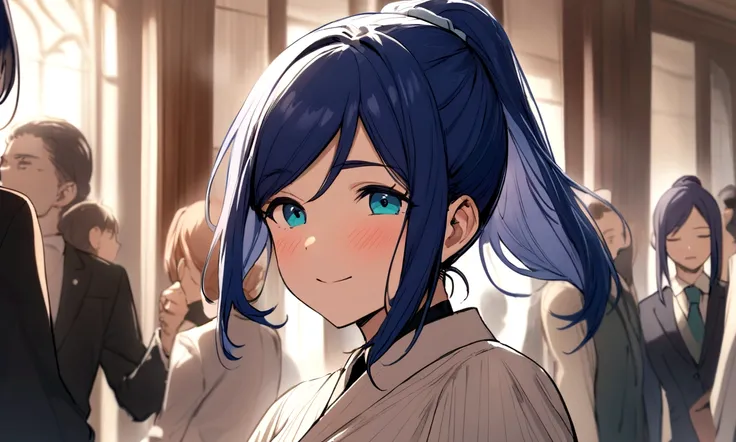 Kanan Matsuura, masterpiece, highest quality, Happy appearance