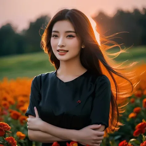 Asian woman Arav in red dress standing in front of building, traditional chinese, Chinese dress, traditional chinese clothing, Chinese style, Cheongsam, Chinese dress, wearing a red Cheongsam, with ancient Chinese clothes, สวมChinese dressโบราณ, Tailoring ...