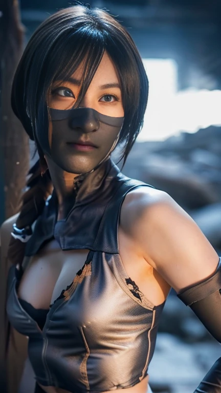 ((whole body)),(((Tortoiseshell binding))),(RAW shooting, Photorealistic:1.5, 8k, highest quality, masterpiece, Ultra-high resolution), Sengoku, fire thing, War fires raging everywhere:1.3, Perfect dynamic composition:1.2, Highly detailed skin and facial t...