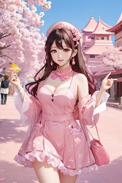 1 Arafad image of a group of Asian women posing for a photo，（pink color），cgstation trends，pink color皮膚，cgstation trends，pink color幫派肖像，January），ulzzang，（pink color），maid outfit, Trending on bbwchan, yanjun Chengt, Girls Generation, 淡pink color膚色 2 一群亞洲女性擺姿...