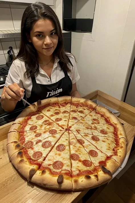 Make the 10 reais pizza without the person 