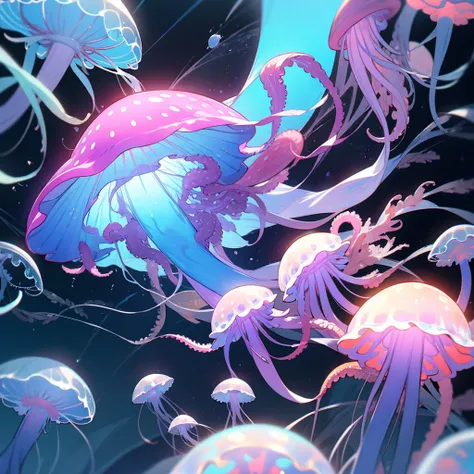 Jellyfish，Jellyfish娘娘，Tentacles