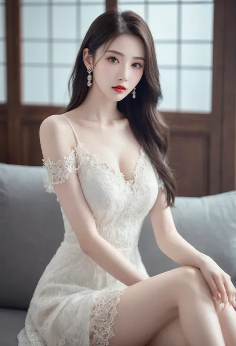 Top quality CG, Best image quality, masterpiece, Exquisite and delicate beautiful girl, (185cm Beauty), (tall and slender figure), Imperial sister, Queen temperament, Fair skin, ((Long legs)), Perfect Face, Bright Eyes, Seductive posture, Red lips, Beautif...