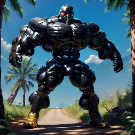 ((Best Quality, 8K, ultra-detailed, Masterpiece: 1.3)), 1boy, full body image, shiny skin, sharp, Perfect Body Beauty, realistic shaded perfect body, muscular male, huge and voluminous shoulders, shapely neck Big Breasts, chiseled abs, huge muscles, bodybu...