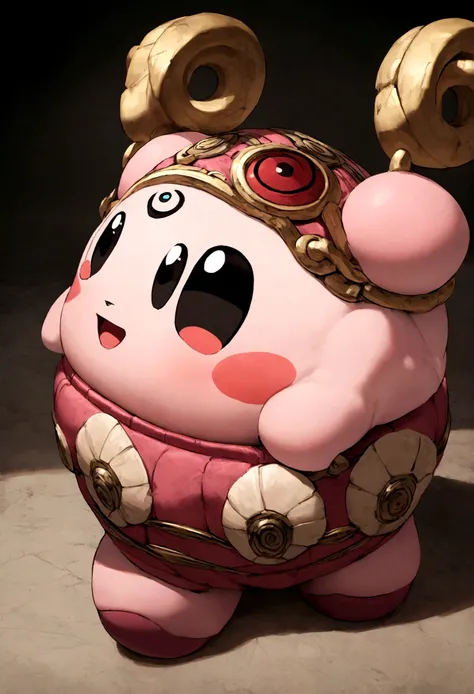 kirby that looks like sukuna from jujutsu kaisen