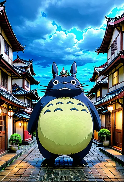 TentacleHorrorAI Ancient Town TOTORO