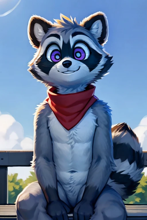 rambley racoon is raccoon mascot, he lives inside of networks and code, making his appearances on tv screens and monitors, 
 he ...