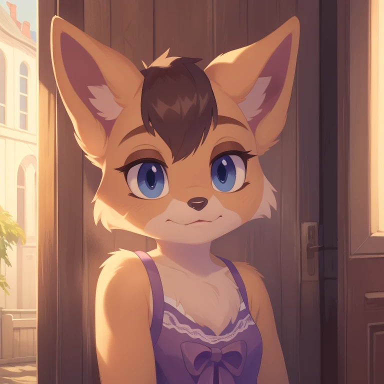 cat anthropomorphic home clothes, Cute face, fluffy ears, furry tail, Bust with exquisite lighting and shadows, Highest quality fine lines and refined facial features, Good ambient light, Ultra-fine fur、Volumetric light is very detailed,Finest quality furr...