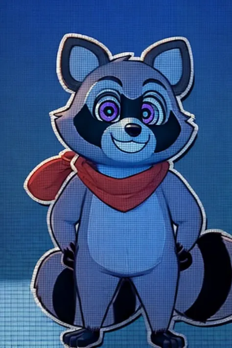 rambley racoon is raccoon mascot, he lives inside of networks and code, making his appearances on tv screens and monitors, he is...