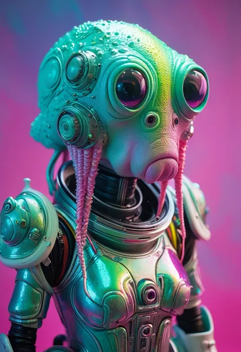 8K, ARTISTIC photogrAphy, best quAlity, mAsterpiece: 1.2), A (potrAit:1.2) Don Bluth Style  ASTRONAUT Cthulhu pink Toon Doll, full body RAW candid cinema, cyan hair, 16mm, color graded portra 400 film, remarkable color, ultra realistic, sad admosphere, dar...