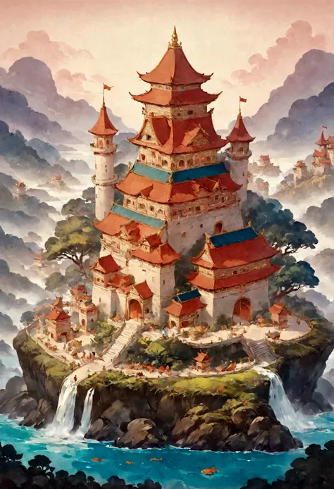 Chinese fairy tale little kingdom