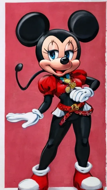 Minnie Mouse hot