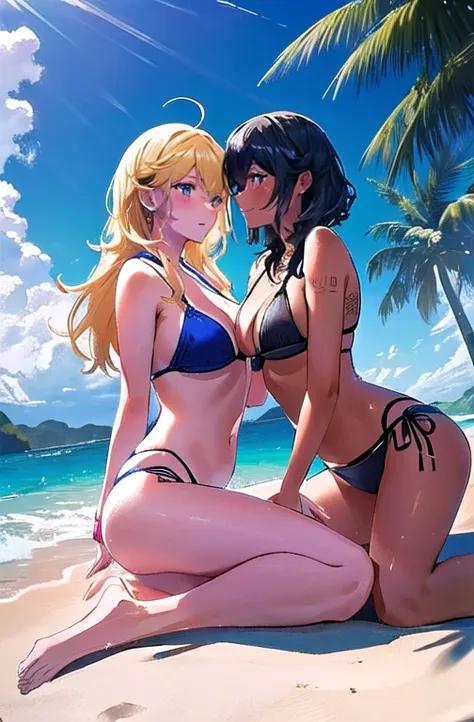 ((lesbian:1.2)), ((Yuri:1.2)), ((homossexual)), ((corpo todo)), ((nsfw:1.2)), (Obra de arte:1.3), (melhor qualidade), (CG extremamente detalhado, ultra-detalhado, melhor sombra), ((profundidade de campo)), (extremamente fino e lindo), (detalhes perfeitos),...