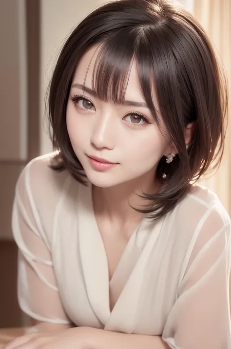 for website about beauty serum, somewhat intelligent look, res dress, best quality, highly detailed, ultra detailed, high resolution, absurdres, straight-on, a so beautiful japanese woman, 32 years old, applying beauty serum, looking at camera and smiling,...