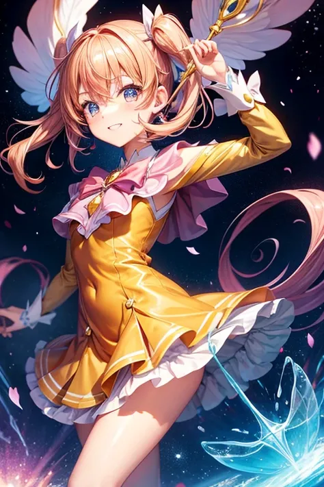 Magical girl caramel dress