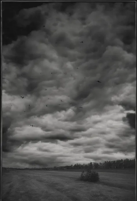 Video of clouds playing leap frog