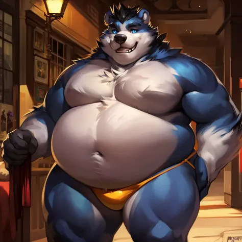 ((Masterpiece)),((Hight quality)),((Hught Detailed)),((Realistic,)) Anime Artistic masterpiece art, Morbid Obese bear kid while Anatomy of character, Hyper obese Furry character, Long shot photo, Real life (Massive, hairy) Obese citizen (massive obese, hai...