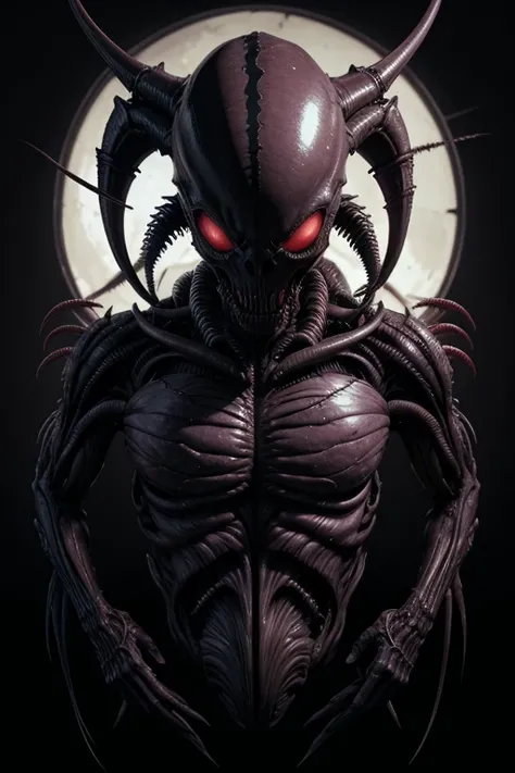 Deathcore art xenomorph