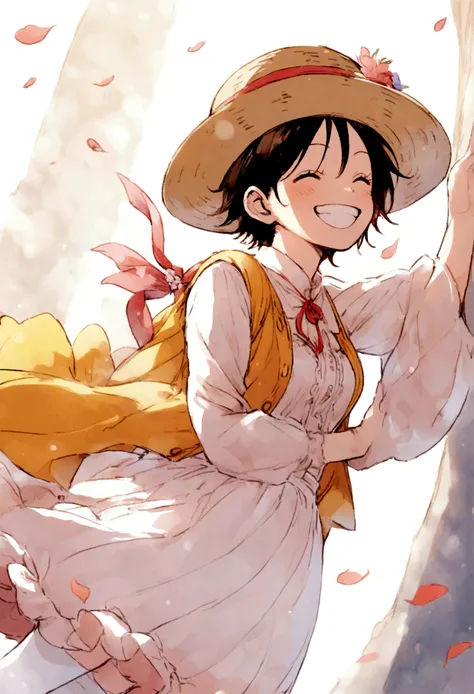 Luffy　smile　Grateful