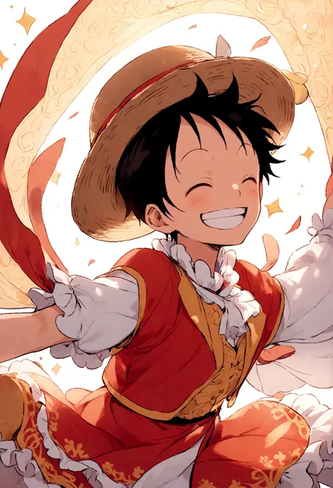 Luffy　smile　Grateful