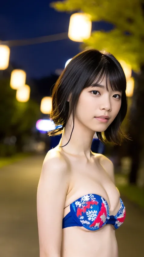 One Girl, (strapless micro bikini:1.4), 
(RAW Photos, highest quality), (Realistic, Realistic:1.4), Tabletop, 
Very delicate and beautiful, Very detailed, 2k wallpaper, wonderful, In detail, Very small breasts、Small breasted girl、
Very detailedな CG Unity 8...