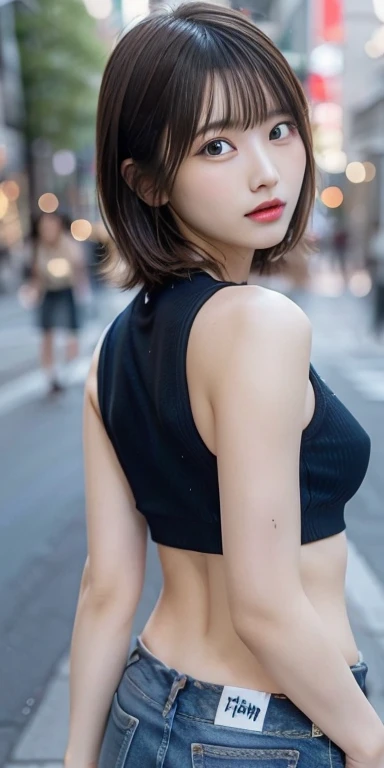 Aoyama Street,gorgeous young japanese women, Tight ass, Beautiful South Japanese Women, 20 year old female model,Sexy girl in thong, Big eyes, Shiny, Very cute face, Narrow waist,Ultra-high resolution,Pita bread,Ripped jeans,Big Breasts,Clear buttocks,Dist...