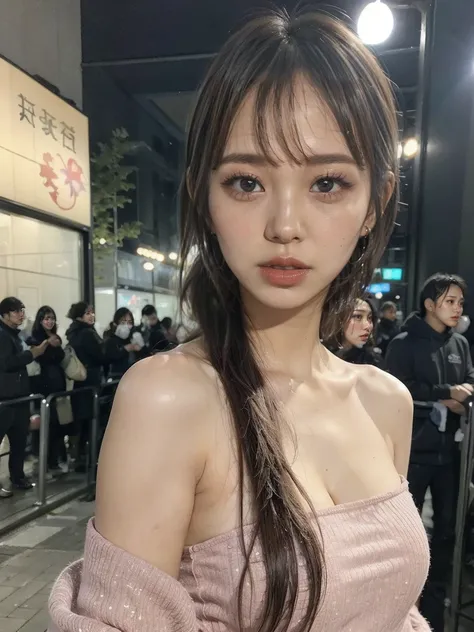 (masterpiece), (highest quality), (Very detailed), (Dirty Hair), (figure), (1 girl) (Long Pink Hair 1.5) (blue eyes) (Double Ponytail 2.0), ((((No shoulders))),Hanfu, (Looking at the audience, (interview), (Simple Background), Beautiful and delicate eyes, ...