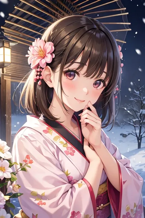 masterpiece, highest quality, masterpiece, highest quality, Super detailed,
anegasaki nene、Shiny brown hair, short hair, Beautiful brown eyes、smile、Sparkling eyes, (Fine grain)、Super detailedな目、Highly detailed face, Highly detailed eyes,


Highly Detailed ...