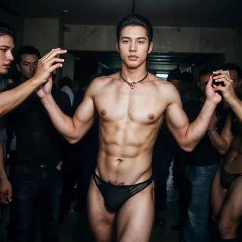 1 young handsome guy，20-22 years old，police officers，Interpol，Police Department，Handsome，musculous，hairy bodies，,（Fine eye 1：3），Black eyes，full bodyesbian , epic reality , epic photorealistic , ultra realism , photorealistic  , only male , only boy , full ...