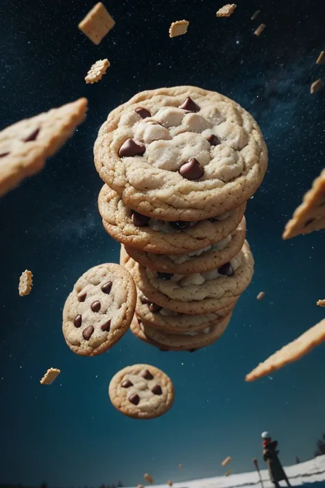 Cookies falling from the sky 