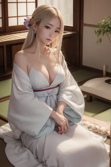 (high resolution、high quality、High resolution、detailed、8k、masterpiece）、超A high resolution、(Photorealistic:1.3)、RAW Photos、((Ultra-Realistic Details))、Portrait、Global Illumination、Shadow、Octane Rendering、8k、Super sharp、Beautiful breasts、Beautiful Eyes、非常に複雑...