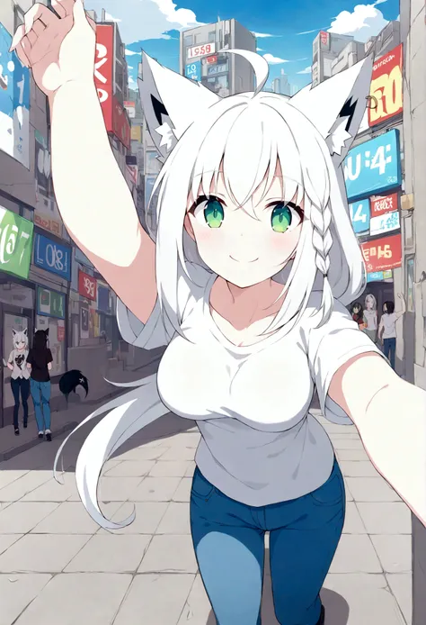 score_9, score_8_up, score_7_up, score_6_up, score_5_up, score_4_up, break source_anime,pov,city,outdoor,smile,standing, shiraka...