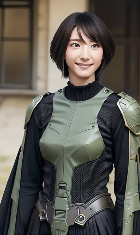 18-year-old、Skinny body、Textured skin, Super detailed, Attention to detail, high quality, 最high quality, High resolution, 1080p, hard disk, beautiful,(War Machine),beautifulサイボーグ女性,Dark Green Mecha Cyborg Girl,Battle Mode,Girl with a mechanical body,She is...