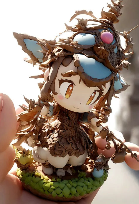 Minitary，Super Cute Clay World, Cute clay freeze frame animation, Tilt-Shift，excellent lighting，Volume Larscape，brush rendering，3D，super
detail