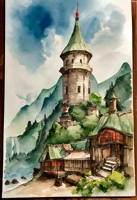 uma pintura de rosa roxa com fundo respingado e efeito de tinta spray, por Eugeniusz Zak, arte em aquarela, por Károly Lotz, Tinta Aquarelaing, Tinta Aquarelaing style, arte detalhada em aquarela, por Reuben Tam, pintura digital em aquarela, Tinta Aquarela...