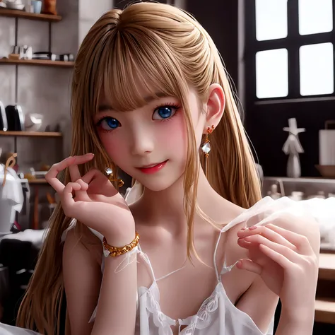 2 位Very漂亮的瑞典16 歲漂亮的女孩、 white blond hair、 （（ Sexy and gorgeous transparent underwear and panties with gold rims））、(Colorful transparent underwear and panties) 、Very、 shiny skin、 white skinned、 a smile、 beautiful bangs、 long and straight、 2位絲般美麗的white blond ...