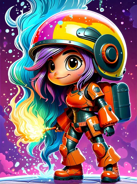 (masterpiece，Best quality:1.2，lifelike:1.4)，Cartoon Characters，Vector illustration，Abstract style 1girl,full body,smoke,water,cloud,fire,, best quality, ultra high res, (photorealistic:1.4), Non-representational, colors and shapes, expression of feelings, ...