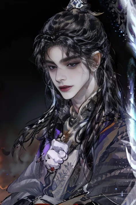 fei qi, a 15 year old male who inherits the power of darkness from his ancestors., his black eyes shone with coldness amidst his...